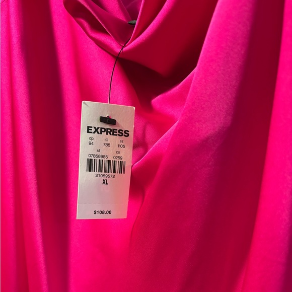 Express Silk Slip Dress - Picture 2 of 5